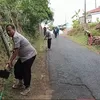 Polsek Malausma Bersama Warga Laksanakan Program Green Policing di Desa Buninagara