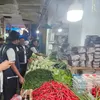 Satgas Pangan Polda Sultra Pantau Harga Bahan Pokok di Pasar Baruga
