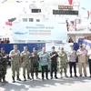 Gubernur Sultra Bersama Menteri KKP Lepas Bantuan untuk Korban Bencana NTT