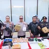 Polres Jakut Gerebek Kampung Bahari, Narkoba, Panah Hingga 3 Pistol Disita!