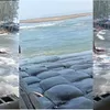 Kondisi Pantai Cemara Jember, Abrasi Kian Parah, Terjangan Ombak Mendekati Daratan hingga Merusak Sejumlah Warung