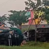 Kronologi Kecelakaan Beruntun di Akses Suramadu Bangkalan, Bus Wisata Tabrak 4 Kendaraan hingga Menewaskan 2 Orang