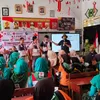 Delegasi Palang Merah Jepang Berbagi Edukasi Bencana di SDN Puger Kulon 01 Jember