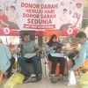 Semarakkan HUT RI Kebun Mumbul dan PMI Jember Gelar Aksi Donor Darah Berhadiah Minyak Goreng