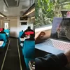 Ramai Penumpang Mengeluh Kereta Makan jadi Tempat Kerja, Banyak Meja Dipakai untuk Membuka Laptop