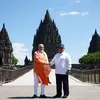 Tari Rama Shinta dan Gamelan Sambut Prabowo dan PM Modi di Candi Prambanan