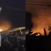 Dapur MBG di Mojokerto Meledak Lalu Terbakar, Bangunan Ambruk Timpa Mobil