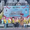 Kemeriahan HUT Desa Mekarmukti Cisaga, Ada Jalan Sehat hingga Grup Band Utopia