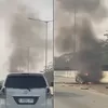 Detik-detik Mobil Subaru Tabrak Truk di Area Jalan Tol Serpong-Cinere: Baru Masuk Arah BSD