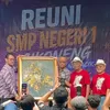 Reuni Alumni SMPN 1 Cikoneng Ciamis Angkatan 1980-1988 Ajang Merawat Silaturahmi dan Kenang Jasa Guru