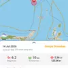 BMKG Pastikan Gempa Magnitudo 6,2 di Dekat Kepulauan Sangihe Tidak Berpotensi Tsunami