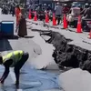 Jalan Sungai Luhut Kalimantan Amblas Parah, Akses Mobil Banjarmasin ke Banjar Ditutup Total