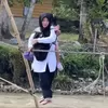 Guru di Aceh Barat Bertaruh Nyawa Seberangi Jembatan Tali Rusak demi Mengajar