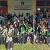 Ratusan Siswa SLB-C Tunagrahita TPA Jember Antusias Ikuti Simulasi Tanggap Darurat Bencana Gempa Bumi di Sekolah