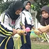 Puluhan PMR SMAN 2 Jember Gembleng Anggota Muda Keterampilan Pertolongan Pertama hingga Jiwa Kepemimpinan