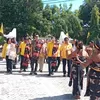 Hadiri Musda XI Golkar Sumba Timur, Rombongan Ketua DPD Golkar NTT, Disambut Tarian Kandingang