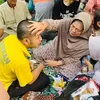 Moment Haru Terlihat Saat WBP Rutan Pemalang Buka Puasa Bersama Keluarga 
