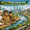 Rayakan HUT ke-29, Kota Bekasi Bertransformasi Menuju Metropolis Hijau dan Harmonis