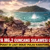 Gempa Magnitudo 6,2 Guncang Sulawesi Utara, Berpusat di Laut Dekat Pulau Karatung