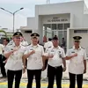 Penuh Khidmat, Tiga Pegawai Lapas Gunungsitoli Resmi Diambil Sumpah Jabatan
