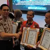 Humas Polresta Sidoarjo Raih Dua Penghargaan di Rakernis Bidhumas Polda Jatim 2026