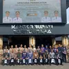 Kepala Bapas Muara Teweh Hadiri Upacara Hari Jadi Kalteng ke-69 dan Harkitnas ke-118