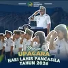 Semangat Kebangsaan, Kanwil Ditjenpas Sumut Gelar Upacara Hari Lahir Pancasila 2026