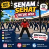 Jaga Kesehatan dan Kebugaran WBP, Lapas Panyabungan Gelar Senam Kebugaran Jasmani
