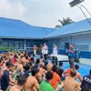 Guna Mendekatkan WBP dengan Petugas Lapas Gunungtua Gelar Diskusi Coffee Morning