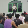 Tegaskan Zero Halinar, Kalapas Muara Teweh Berikan Pengarahan Warga Binaan