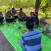 Kapolsek Balongbendo Polresta Sidoarjo Ajak Diskusi Petani Siapkan Panen Jagung. Dukung Ketahanan Pangan 