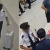 CCTV Bongkar Detik-detik Kopilot Malaysia Airlines Ditangkap di Bandara Soetta, 26 Kg Ekstasi Disembunyikan dalam Koper