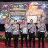 Satlantas Polresta Sidoarjo Raih Penilaian Terbaik Manajemen Lalin Kawasan Terminal di Operasi Ketupat Semeru