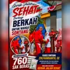 Sambut HUT RI Ke 81, Kades Sontang Zulfahrianto  Ajak Warga Jalan Sehat Dan Berbagi Berkah 750 Sak Beras