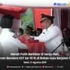Merah Putih Berkibar di Senja Hari, Penurunan Bendera HUT ke-81 RI di Rokan Hulu Berjalan Sukses.