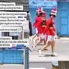 Aksi Hening Drumband SMA Diponegoro Kisaran di Depan Rumah Duka Panen Pujian