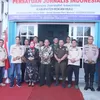 Momen Bersejarah, Peringatan HUT PJI ke‑28 Tahun, Sekda Yusmar Resmikan Kantor Sekretariat Rohul, Ketua  DPC Mari  Teguhkan Komitmen Jaga Marwah Pers