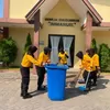 Hari Jadi Polwan ke-78 Polresta Sidoarjo Serentak Kerja Bakti Bersihkan Lingkungan Mako