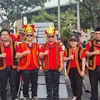 Aksi Spektakuler Lompat Batu Nias Pukau Puluhan Ribu Penonton PNBK Bekasi
