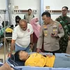 Kapolresta Sidoarjo Turun Langsung Cek Kondisi Santri Ponpes Manbaul Hikam