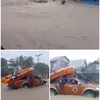 Hujan Deras 2 Jam, Beberapa Ruas Jalan di Nias Selatan Terendam Banjir