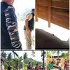 Bupati Nias Selatan Tinjau Rumah Warga yang Ambruk Akibat Banjir sungai Masio di Hilizombei