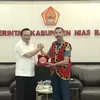 Tindak Lanjut Pertemuan Bupati–Wamenhan, Lanal Nias Tinjau Calon Lokasi Pos AL