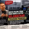 Agus Sulistriyono: Berita Paling Tidak Enak Dibaca Justru Selamatkan Program Prabowo
