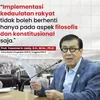 Yasonna Laoly Tegaskan Kedaulatan Rakyat Harus Hadir Nyata dalam Kebijakan Negara