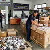 Sapu Bersih Jalur Ekspedisi, Bea Cukai Malang Gagalkan Pengiriman Puluhan Ribu Rokok Ilegal