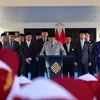 Dampingi Presiden Prabowo, Menkeu Suahasil Nazara Hadiri Peresmian Museum Kesaktian Pancasila