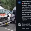 Mencekam! Kecelakaan Beruntun Belasan Kendaraan Lumpuhkan Ruas Tol Cipularang KM 92