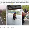Tragis! Kakak Beradik Tewas Dihantam Truk Usai Cek Sekolah Libur Akibat Asap