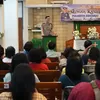 Sidoarjo Akrab Seiman Minggu Kasih Bersama Kapolresta Sidoarjo di GKI
